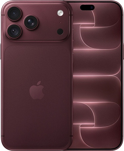 Смартфон Apple iPhone 18 Pro Max, 256GB, nanoSIM + eSIM, Burgundy (бургунди)